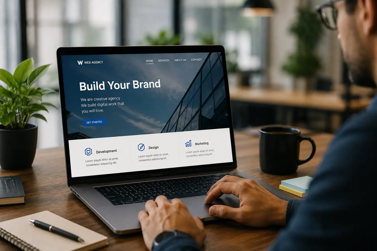 website for marketing